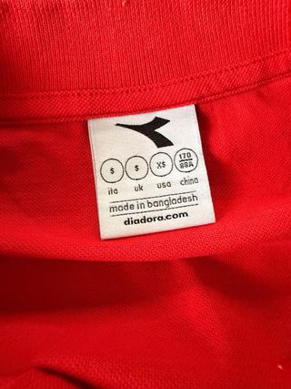 3 Polo Diadora Uomo