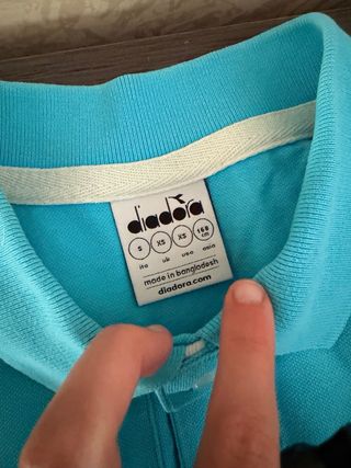 3 Polo Diadora Uomo