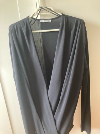 Body Zara Negro escotado