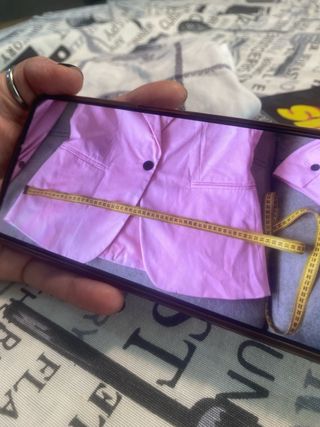 Americana Zara Rosa Talla M