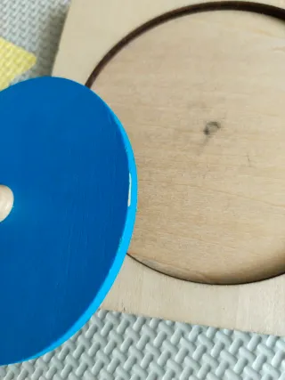 Puzzle Montessori Formas Geométricas Madera