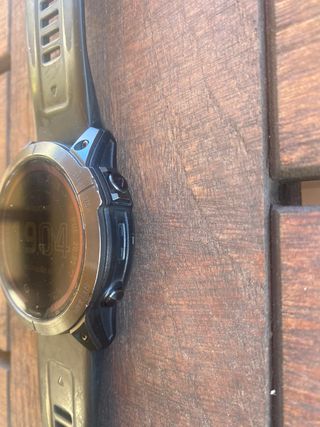 Garmin Fenix 7X Sapphire Solar Negro/Dorado