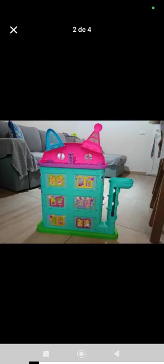 Casa de Gabby con figuras