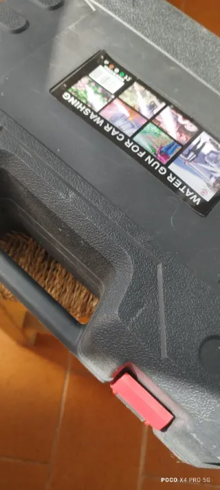 Hidrolimpiadora a batería