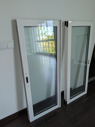 Ventanas aluminio blanco cristal climalit