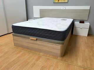 Canapé Abatible Premium con Colchón Viscoelástico