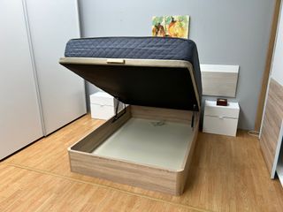 Canapé Abatible Premium con Colchón Viscoelástico