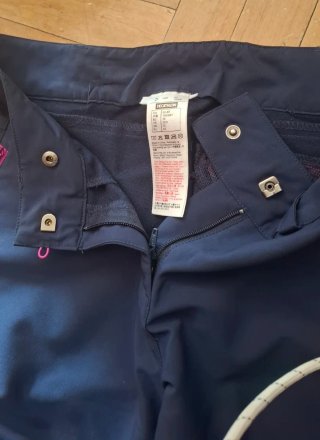 Pantalón trekking montaña mujer Decathlon azul