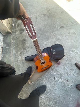 Guitarra Acústica Marrón