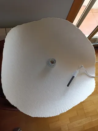 Lámpara colgante de papel