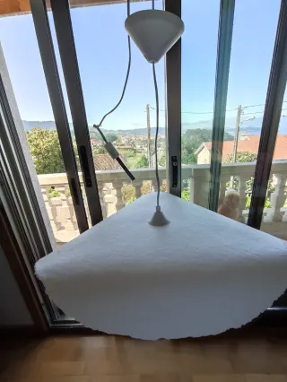 Lámpara colgante de papel