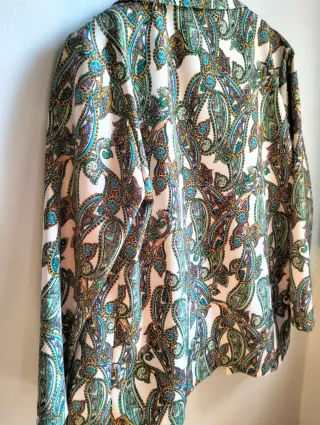 Blazer fantasia paisley