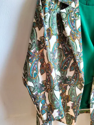 Blazer fantasia paisley
