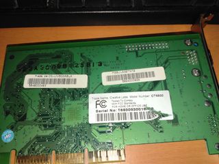 Lote 4 Tarjetas Gráficas AGP 32MB NVIDIA