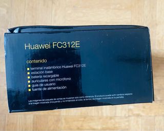Teléfono Inalámbrico Huawei FC312E Negro