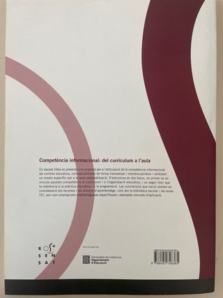 Compètencia informacional: del currículum a l’aula