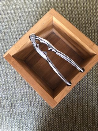 Bol Cascanueces Bambú con Cajón