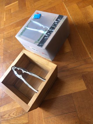 Bol Cascanueces Bambú con Cajón