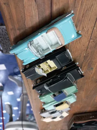 Coches americanos antiguos 1:43