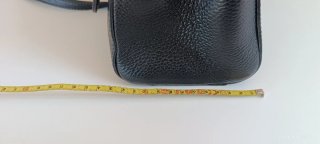 Borsetta in pelle nera