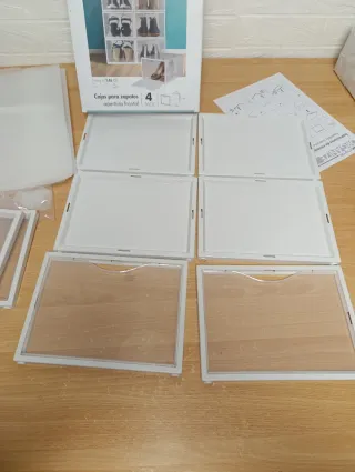 Zapatero Organizador Transparente