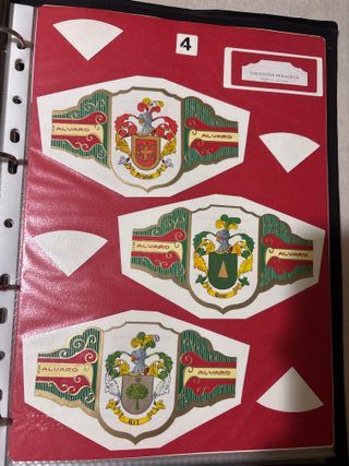 Vitolas de colección Alvaro
