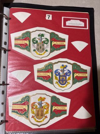 Vitolas de colección Alvaro