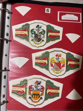 Vitolas de colección Alvaro