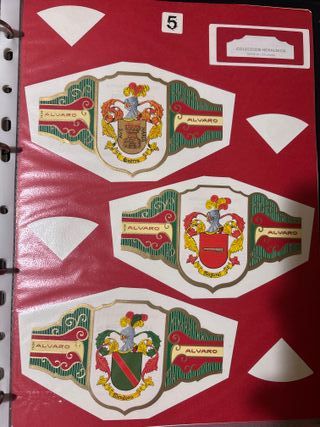 Vitolas de colección Alvaro