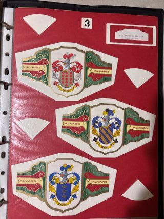 Vitolas de colección Alvaro