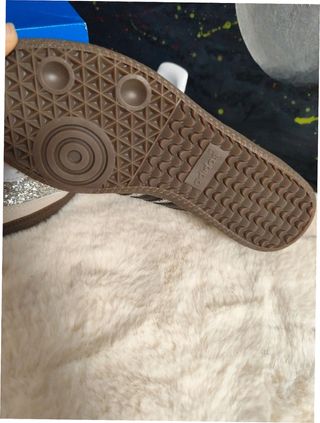 Adidas Samba Paillette Plata Talla 39