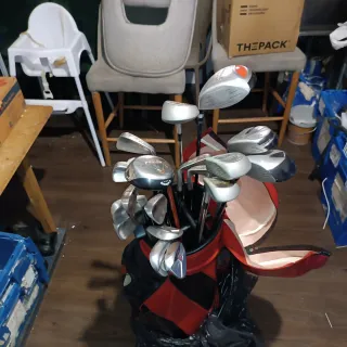Bolsa de golf con 19 palos