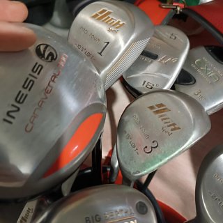 Bolsa de golf con 19 palos