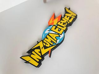 Logo Inazuma Eleven decoración anime