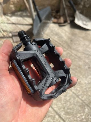 Pedales de resina para bicicleta