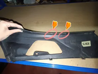 Honda SH300 Deflector Negro