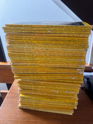 55x Colección National Geographic antiguas