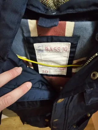 Abrigo infantil Bass 10 azul marino