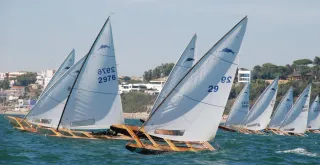 Pintor nautico patin catalan