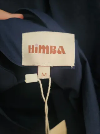 Pantalón ancho azul