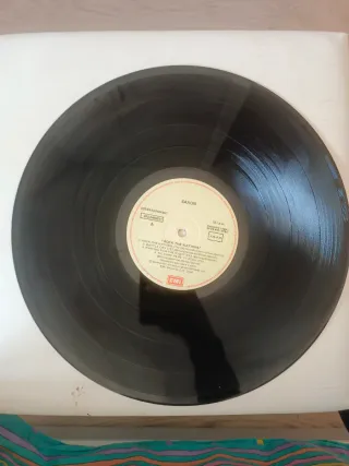 vinilo de Saxon - Rock the Nations (1986, edición