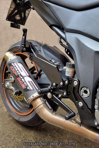 Estriberas retrasadas KAWASAKI Z800 / E 2013 2016