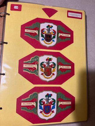 Colección Vitolas Álvaro Escudos Heráldicos