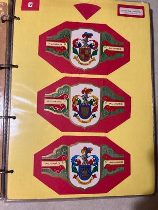 Colección Vitolas Álvaro Escudos Heráldicos