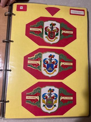Colección Vitolas Álvaro Escudos Heráldicos