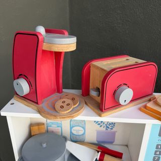 Cocina de madera para niños + accesorios