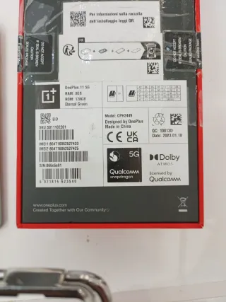 OnePlus 11 5G Verde/Plateado