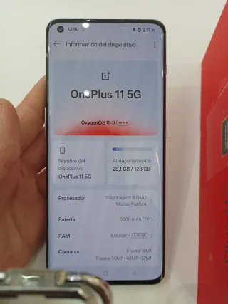 OnePlus 11 5G Verde/Plateado