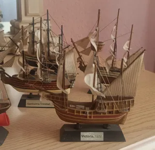 Reproducción barcos en miniatura