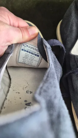 Superga Ante Azul Marino Talla 43